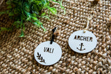 Wooden Name Tags