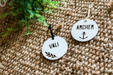 Wooden Name Tags