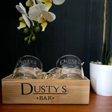 Engraved Bar Glass Bundle