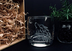 Engraved Animal Glasses