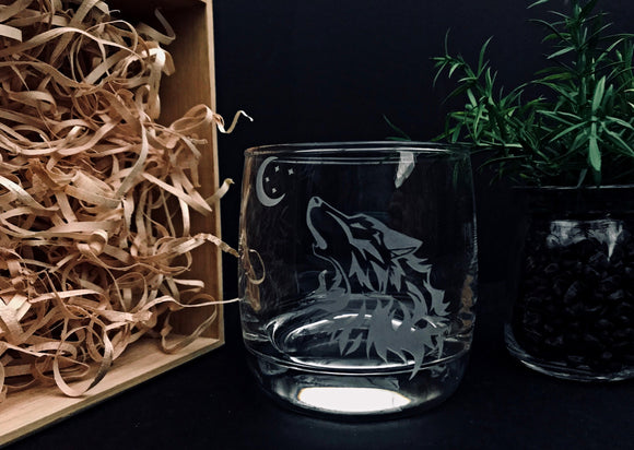 Engraved Animal Glasses