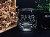Engraved Animal Glasses