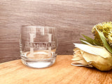Custom Engraved Monogram Glass