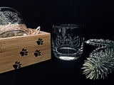 Tiger Glass & Gift Box
