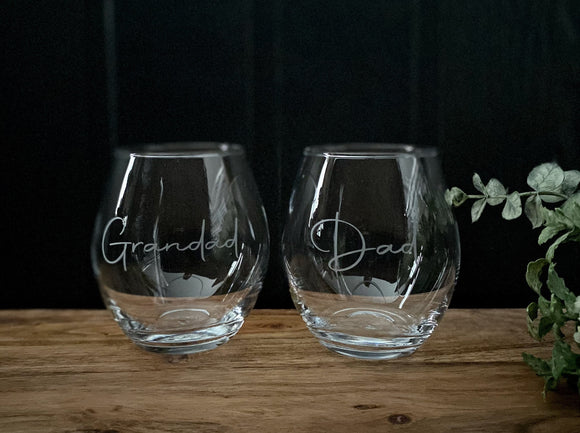 Single Name Engraving - Font Selections